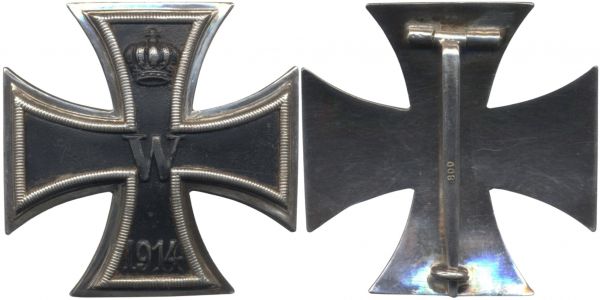Eisernes Kreuz 1914 1. Klasse