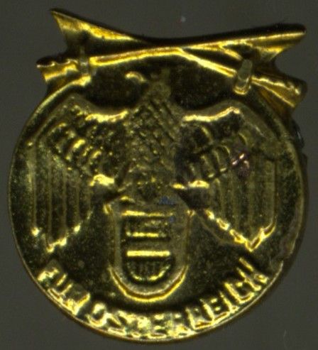 Miniatur - Österreich, Weltkriegs-Erinnerungsmedaille für Kämpfer