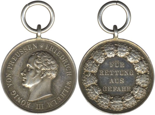 Preußen, Rettungsmedaille
