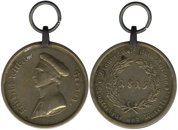 Braunschweig, Waterloo-Medaille