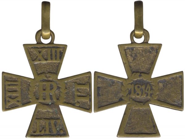 Reuß, Ehrenkreuz für die Feldzüge 1814/15