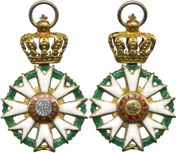 Miniatur - Bayern, Zivil-Verdienstorden der Bayerischen Krone