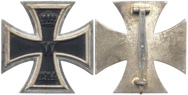 Eisernes Kreuz 1914 1. Klasse - "4" & "L/16" (!)
