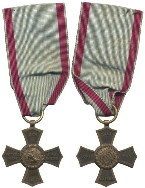 Bayern, Veteranen-Denkzeichen für die Feldzüge 1790 bis 1812