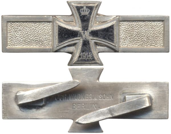 Silberne Spange zum Eisernen Kreuz 2. Klasse von 1870