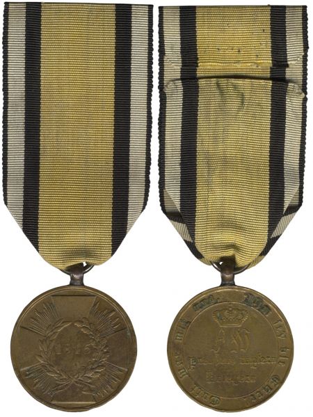 Preußen, Kriegsdenkmünze 1815 für Kämpfer