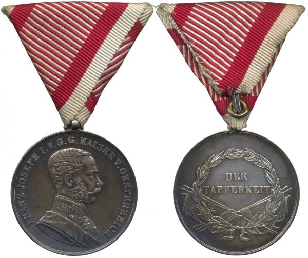 Österreich, Große Silberne Tapferkeitsmedaille (Franz Joseph I.)