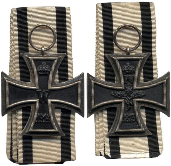 Eisernes Kreuz 1914 2. Klasse für Nichtkämpfer - 33 cm Band (!)
