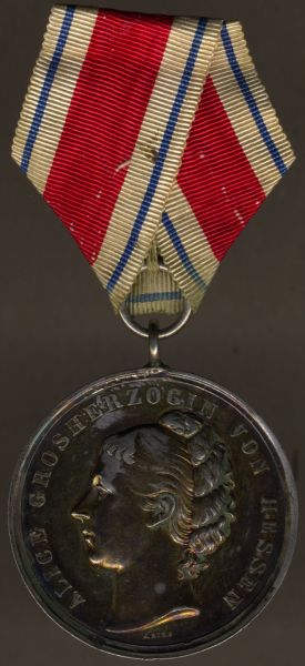 Hessen-Darmstadt, Silberne Alice-Medaille