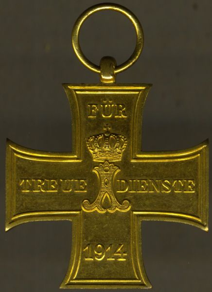 Schaumburg-Lippe, Kreuz für treue Dienste (1914)