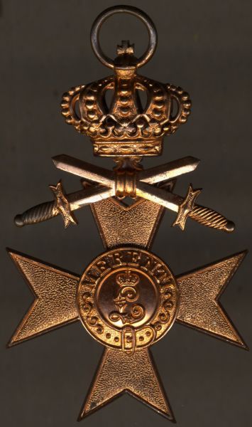 Bayern, Militär-Verdienstkreuz 3. Klasse mit Krone & Schwertern