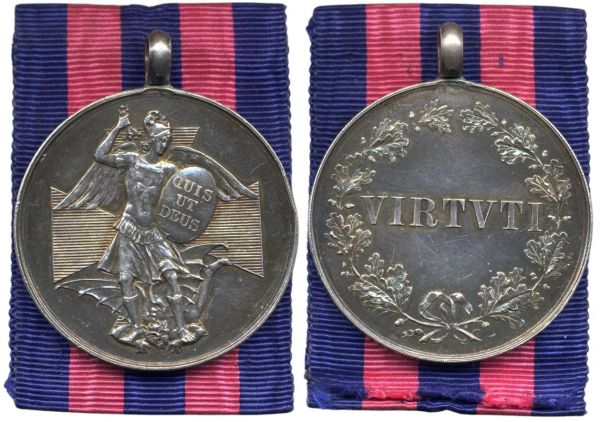 Bayern, Silberne Medaille des Verdienstordens vom Hl. Michael