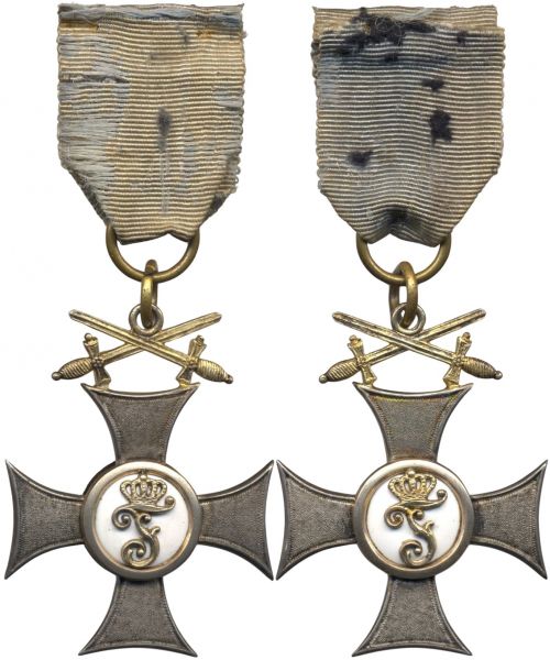 Württemberg, Friedrichsorden Ritterkreuz 2. Klasse mit Schwertern