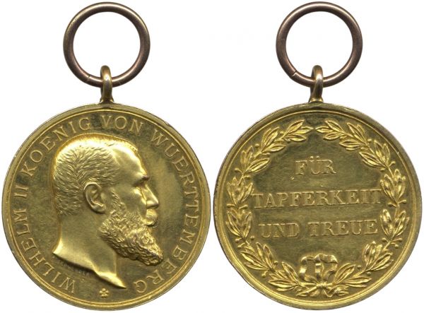 Württemberg, Goldene Militär-Verdienstmedaille