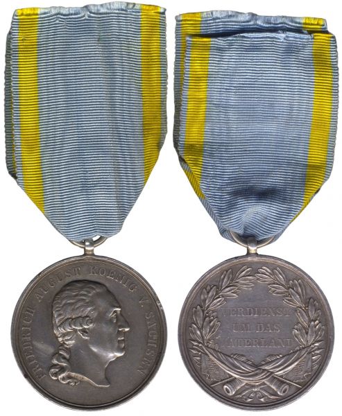 Sachsen, Silberne Medaille des Militär-St. Heinrichs-Ordens