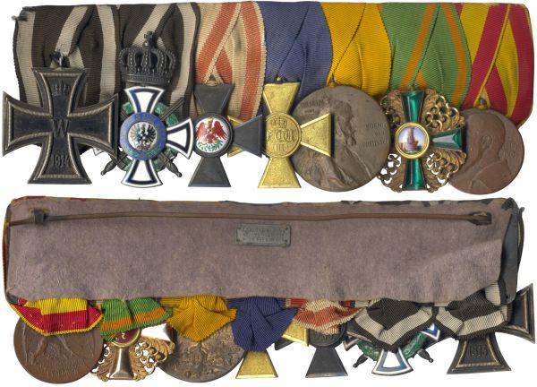 Ordensschnalle des Pour-le-Mérite-Ritters Generalmajor Ernst Schütz