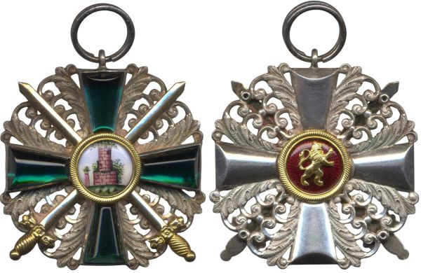 Baden, Orden vom Zähringer Löwen Ritterkreuz 2. Klasse mit Schwertern