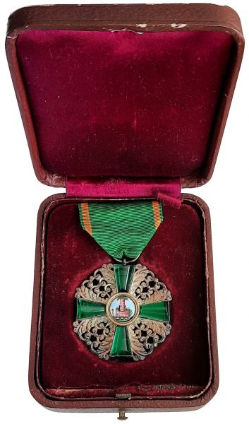 Baden, Orden vom Zähringer Löwen Ritterkreuz 2. Klasse im Etui