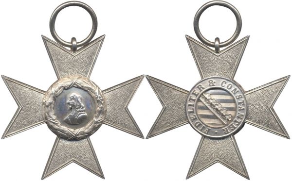 Sächsische Herzogtümer, Ernestinischer Hausorden Verdienstkreuz
