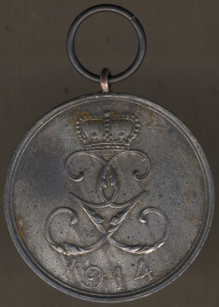 Schwarzburg, Silberne Medaille für Verdienst im Kriege 1914