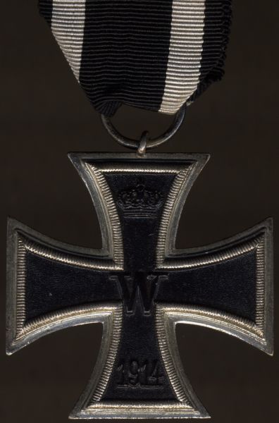 Eisernes Kreuz 2.Klasse 1914 - Otto Schickle / Pforzheim - einteilig (!)