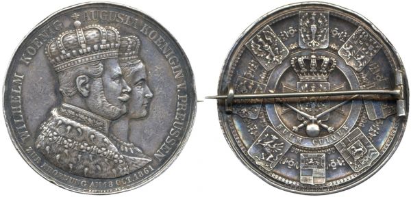 Preußen, Silberne Krönungsmedaille (1861)