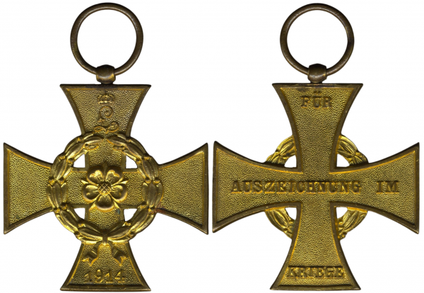 Lippe-Detmold, Kriegsverdienstkreuz