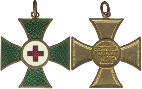 Anhalt, Ehrenkreuz des Roten Kreuzes 3. Klasse