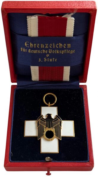 Volkspflege-Ehrenzeichen 3. Stufe im Etui