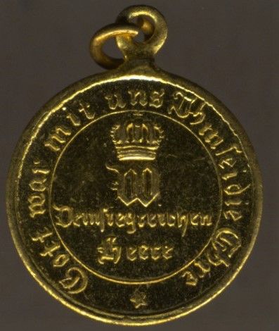 Miniatur - Preußen, Kriegsdenkmünze 1870/71 (Bronze)
