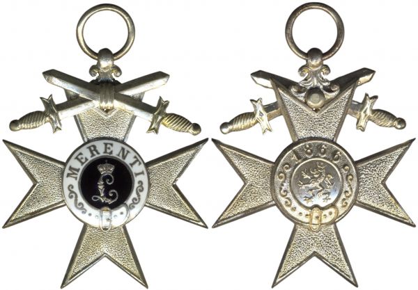 Bayern, Militär-Verdienstkreuz 2. Klasse mit Schwertern