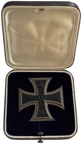 Eisernes Kreuz 1914 1. Klasse im Etui