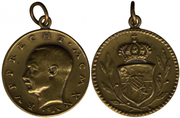(Freistaat) Bayern, Kronprinz-Rupprecht-Medaille in Bronze