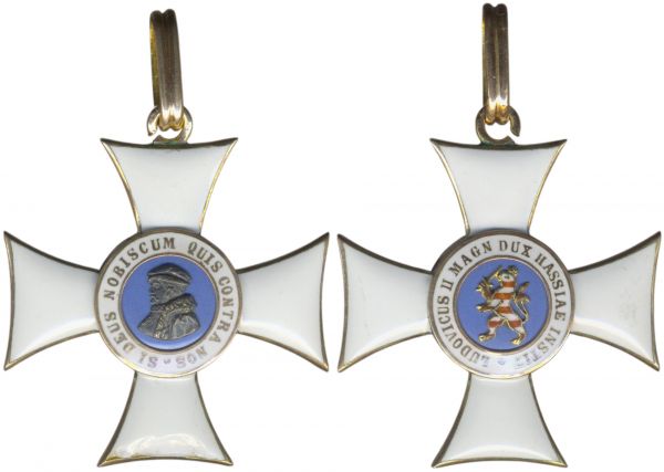 Hessen-Darmstadt, Philippsorden Ritterkreuz 1. Klasse