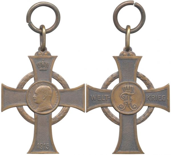 Sachsen, Kriegsverdienstkreuz