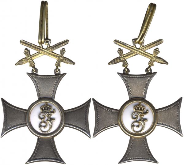 Württemberg, Friedrichsorden Ritterkreuz 2. Klasse mit Schwertern
