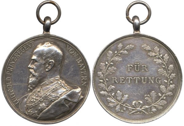 Bayern, Rettungsmedaille