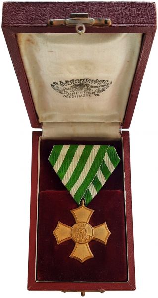 Sachsen, Ehrenkreuz im Etui