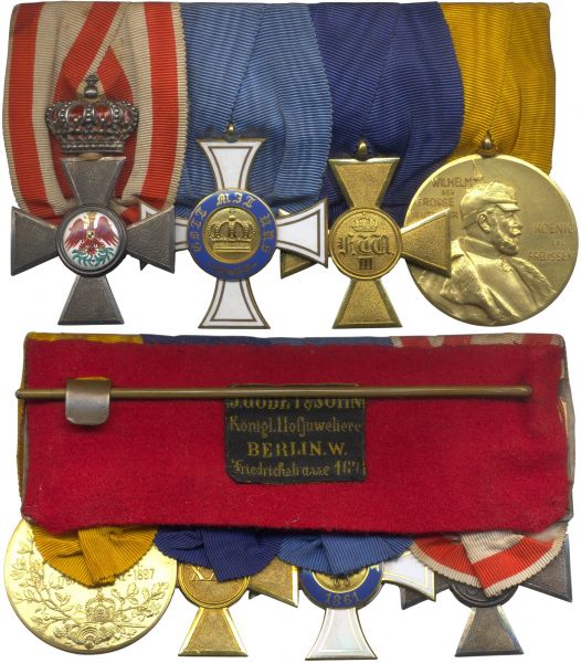 4er Ordensschnalle Preußen