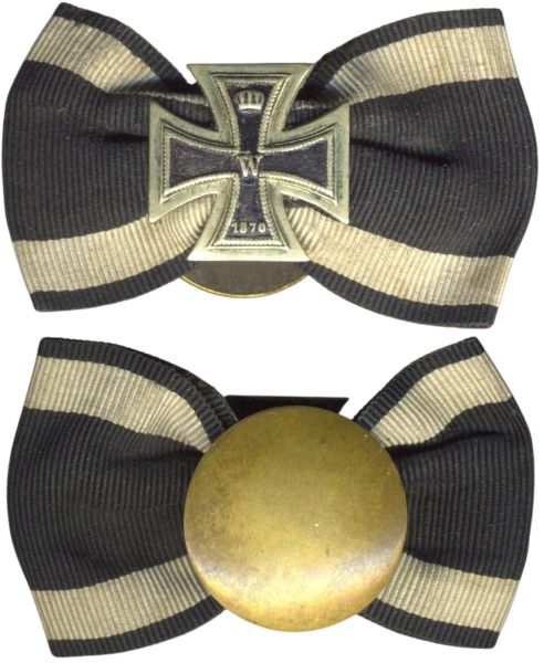 Knopflochdekoration - Eisernes Kreuz 1870