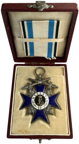 Bayern, Militär-Verdienstorden 4. Klasse mit Schwertern im Etui