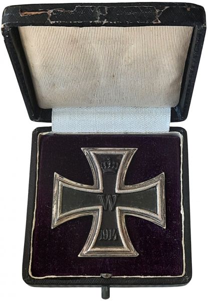 Eisernes Kreuz 1914 1. Klasse im Etui