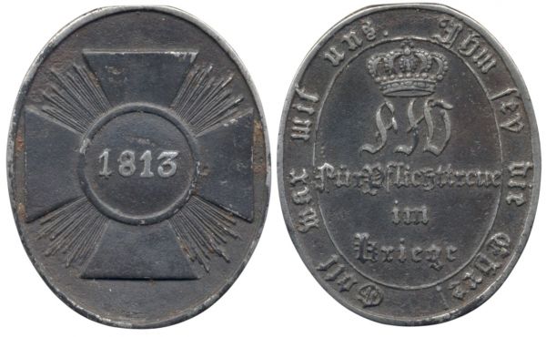 Preußen, Kriegsdenkmünze 1813 für Nichtkämpfer