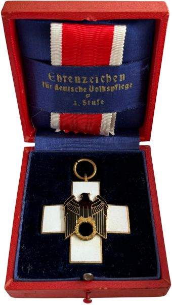 Volkspflege-Ehrenzeichen 3. Stufe im Etui