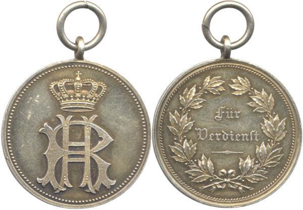 Reuß, Goldene Verdienstmedaille