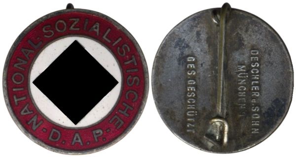 NSDAP-Mitgliedsabzeichen - vor 1933 (!)