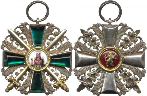 Baden, Orden vom Zähringer Löwen Ritterkreuz 2. Klasse mit Schwertern