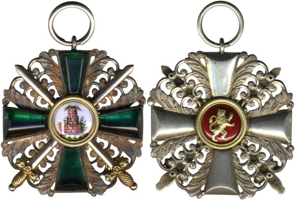 Baden, Orden vom Zähringer Löwen Ritterkreuz 2. Klasse mit Schwertern