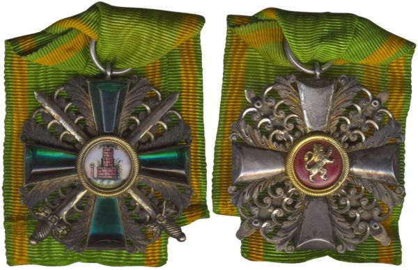 Baden, Orden vom Zähringer Löwen Ritterkreuz 2. Klasse mit Schwertern