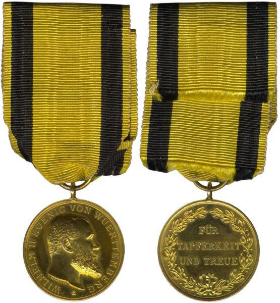 Württemberg, Goldene Militär-Verdienstmedaille
